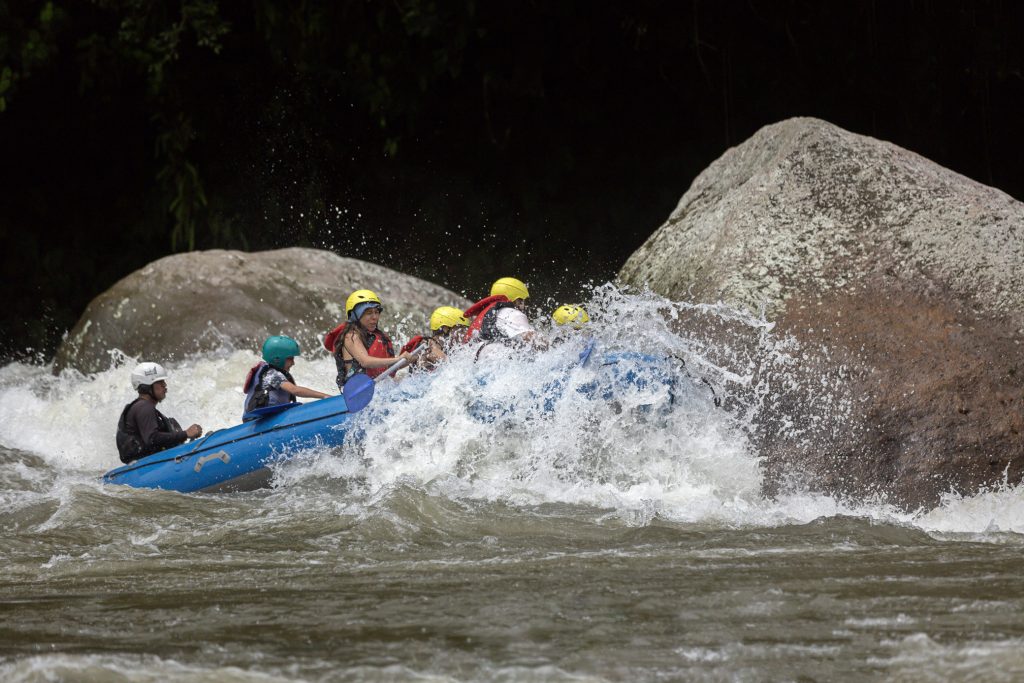 whitewater rafting tour Ecuador Amazon